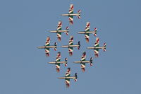 MM54538 @ LMML - Italian Air Force Frecce Tricolori during Malta International Airshow 2014 - by Raymond Zammit