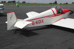 G-KDIX @ CAX - This Jodel D-9 Bebe was present at the 2004 Carlisle Fly-in. - by Peter Nicholson