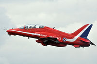 XX266 @ EGBP - Taking off at the Cotswold Airshow 2011. - by Arjun Sarup
