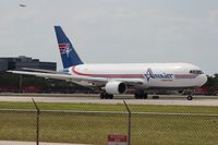 N739AX @ MIA - Amerijet 767-200 - by Florida Metal