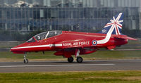 XX219 @ EGLF - Arriving at Farnborough from Fairford. - by kenvidkid