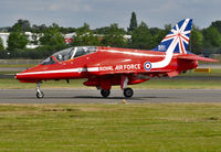 XX244 @ EGLF - Arriving at Farnborough from Fairford. - by kenvidkid