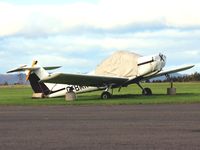 G-BMKG @ EGPT - Wearing its body warmer on the apron at Perth EGPT - by Clive Pattle