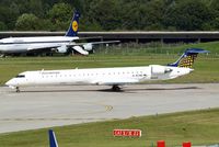 D-ACND @ EDDH - Canadair CRJ- 900LR [15238] (Lufthansa Regional/Eurowings) Hamburg-Fuhlsbuettel~D 16/08/2013 - by Ray Barber