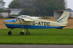 G-ATDO @ EGBR - at Breighton's Heli Fly-in, 2014 - by Chris Hall