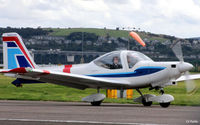 G-BVHD @ EGPN - Tayside Aviation's Heron 'HD taxy for take off at Dundee - by Clive Pattle