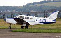 G-EVIE @ EGPN - Taxy at Dundee Riverside EGPN - by Clive Pattle
