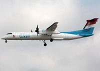LX-LGM @ EDDF - Landing rwy 25L - by Shunn311