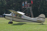 N4609E @ WS69 - Holding before departure, Log Cabin airport - by alanh