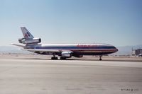 N115AA @ KLAS - American Airlines DC-10 N115AA taxis at Las Vegas - by Tom Vance