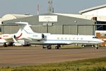 N79RP @ EGGW - 1993 Gulfstream Aerospace Gulfstream IVSP, c/n: 1220 - by Terry Fletcher