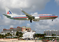 N960AN @ TNCM - On short finals to St Maarten. - by kenvidkid