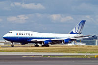 N178UA @ EDDF - N178UA   Boeing 747-422 [24385] (United Airlines) Frankfurt~D 20/08/2013 - by Ray Barber