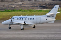 N487UE @ TNCM - Departing St Maarten - by kenvidkid