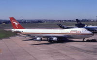VH-EBJ @ MEL - Qantas Boeing 747-238B at Melbourne Airport - by Peter Lea