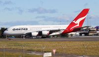 VH-OQC @ YSSY - Qantas Airbus A380 VH-OQC at Sydney Airport - by Peter Lea