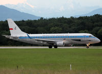 SP-LIE @ LSGG - Ready for take off rwy 23 in Retro c/s - by Shunn311