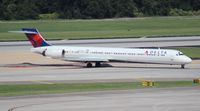 N926DH @ TPA - Delta - by Florida Metal