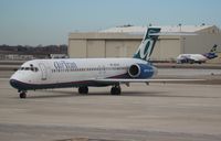 N974AT @ DTW - Air Tran 717, my flight into DTW from MCO - by Florida Metal