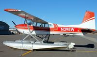N398W @ KBRD - Cessna 180J Skywagon in the line in Brainerd, MN. - by Kreg Anderson