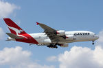 VH-OQL @ DFW - First scheduled A380 flight to DFW Ariport