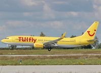 D-ATUB @ EDDP - Touch down on rwy 26R in 3 seconds..... - by Holger Zengler