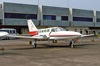 PK-DCC @ WIIH - Cessna 402C Businessliner [402C-0250] (Deraya Air Taxi) Jakarta-Halim Perdanakusuma Int~PK 25/10/2006 - by Ray Barber