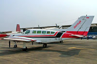 PK-DCZ @ WIIH - Cessna 402B Businessliner [402B-0890] (Deraya Air Taxi) Jakarta-Halim Perdanakusuma Int~PK 25/10/2006 - by Ray Barber