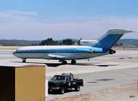 N682FM @ KMRY - Boeing 727-25 at Monterey Peninsula Airport - Monterey CA in Feb 1988 - by Tom Vance