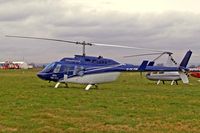 G-OLDN @ EGBC - Bell 206L Long Ranger [45077] (Sky Charters UK) Cheltenham Racecourse~G 13/03/2008 - by Ray Barber