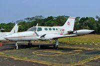PK-AGF @ WIIH - Cessna 402A Businessliner [402A-0047] Jakarta-Halim Perdanakusuma Int~PK 25/10/2006 - by Ray Barber