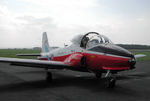 G-JPTV @ CAX - This Jet Provost T.5A was present at the 2004 Carlisle Fly-in. - by Peter Nicholson