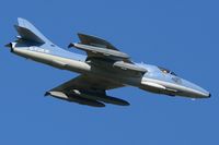 C-FUKW @ LFRJ - Apache Aviation Hawker Hunter T.68, Training flight, Landivisiau Naval Air Base (LFRJ) - by Yves-Q