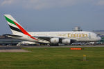 A6-EDQ @ EGCC - Emirates - by Chris Hall