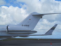 D-ARKO @ NZAA - close up of tail with german flag - by magnaman