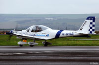 G-BVHC @ EGPN - On duty in its new colour scheme at Dundee - by Clive Pattle