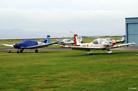 G-BVHE @ EGPN - Parked up with some others from Tayside Aviation at their base at Dundee Riverside EGPN. - by Clive Pattle