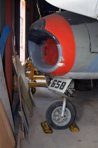 N8630 @ KFTW - F-86 intake Vintage Flying Museum - by Ronald Barker
