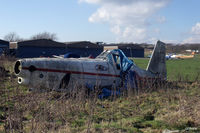 G-NRDC @ EGHN - Seen dumped at Sandown, Isle of Wight,  in February 2010 - by Clive Pattle
