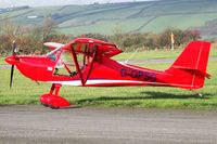 G-OPSG @ EGFP - Eurofox 912(S), Shobdon based, out of Halfpenny Green,  seen parked up at Pembrey. - by Derek Flewin