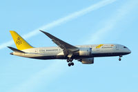 V8-DLC @ EGLL - Boeing 787-8 Dreamliner [34789] (Royal Brunei Airlines) Home~G 21/08/2014. On approach 27L. - by Ray Barber