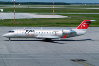 N8839E @ CYWG - Canadair CRJ-200LR [7839] (Northwest Airlines Airlink) Winnipeg-International~C 26/07/2008 - by Ray Barber