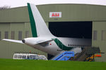 EI-IXU @ EGBP - ex Alitalia A321 in the ASI hangar at Kemble - by Chris Hall