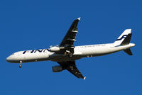 OH-LZB @ EGLL - OH-LZB   Airbus A321-211 [0961] (Finnair) Home~G 10/11/2013. On approach 27R. - by Ray Barber