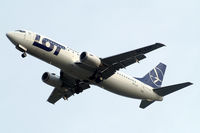 SP-LLF @ EGLL - Boeing 737-45D [28752] (LOT  Polish Airlines) Home~G 05/12/2013. On approach 27R. - by Ray Barber