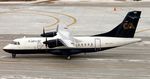 C-FJYW @ CYWG - Calm Air Aerospatiale ATR 42-300 taxiing to the ramp. - by Kreg Anderson