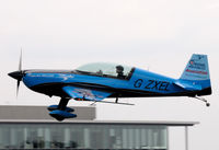 G-ZXEL @ EGLF - Blades landing after their display. - by kenvidkid