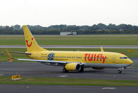 D-AHFX @ EDDL - Boeing 737-8K5 [30416] (TUIfly) Dusseldorf~D 15/09/2012 - by Ray Barber