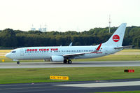 D-AXLF @ EDDL - Boeing 737-8Q8 [28218] (Ogur Turk Air) Dusseldorf~D 15/09/2012 - by Ray Barber