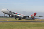 LX-VCD @ LOWW - Cargolux Boeing 747-8 - by Dietmar Schreiber - VAP